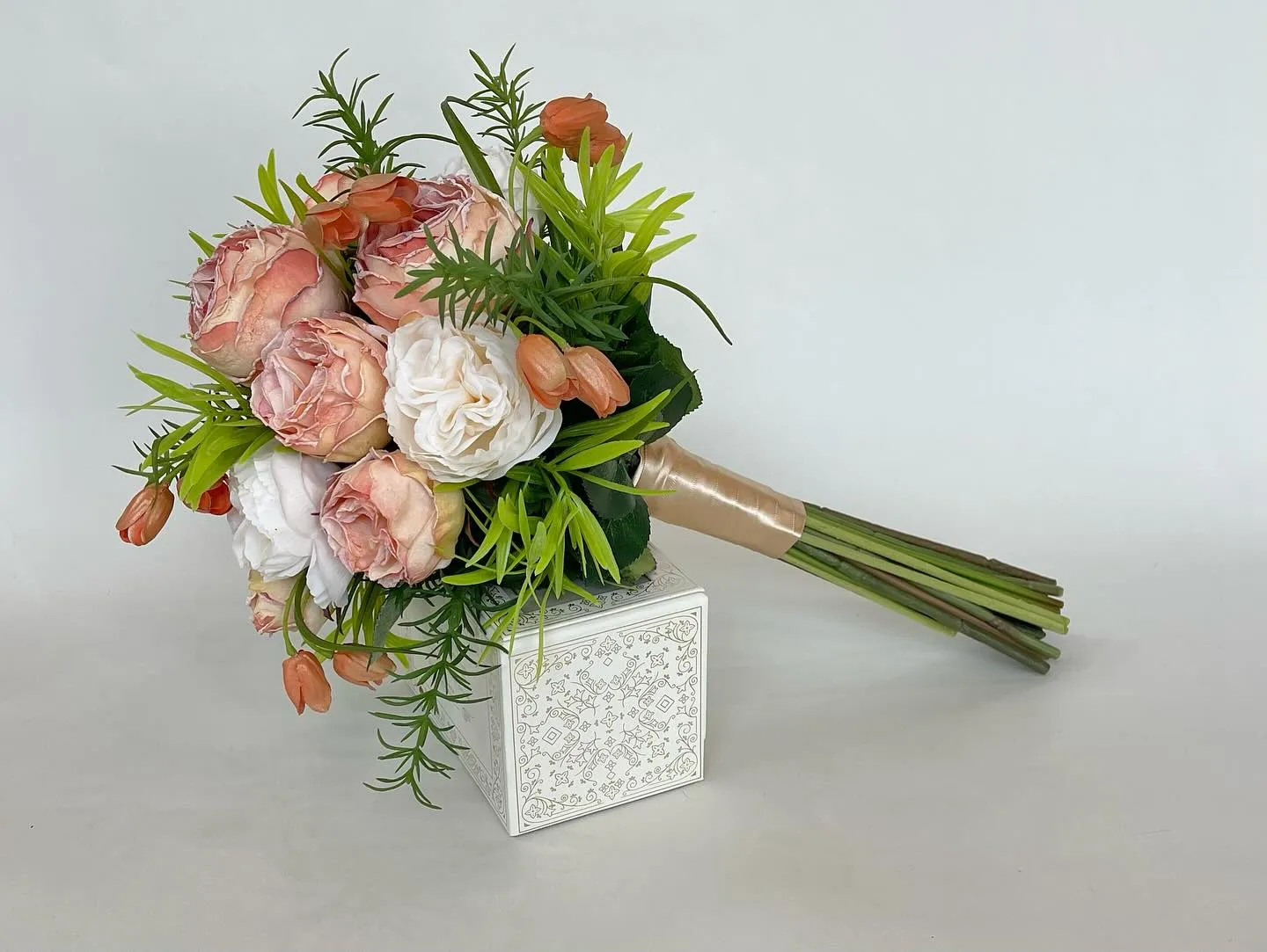 生花ブーケを再現