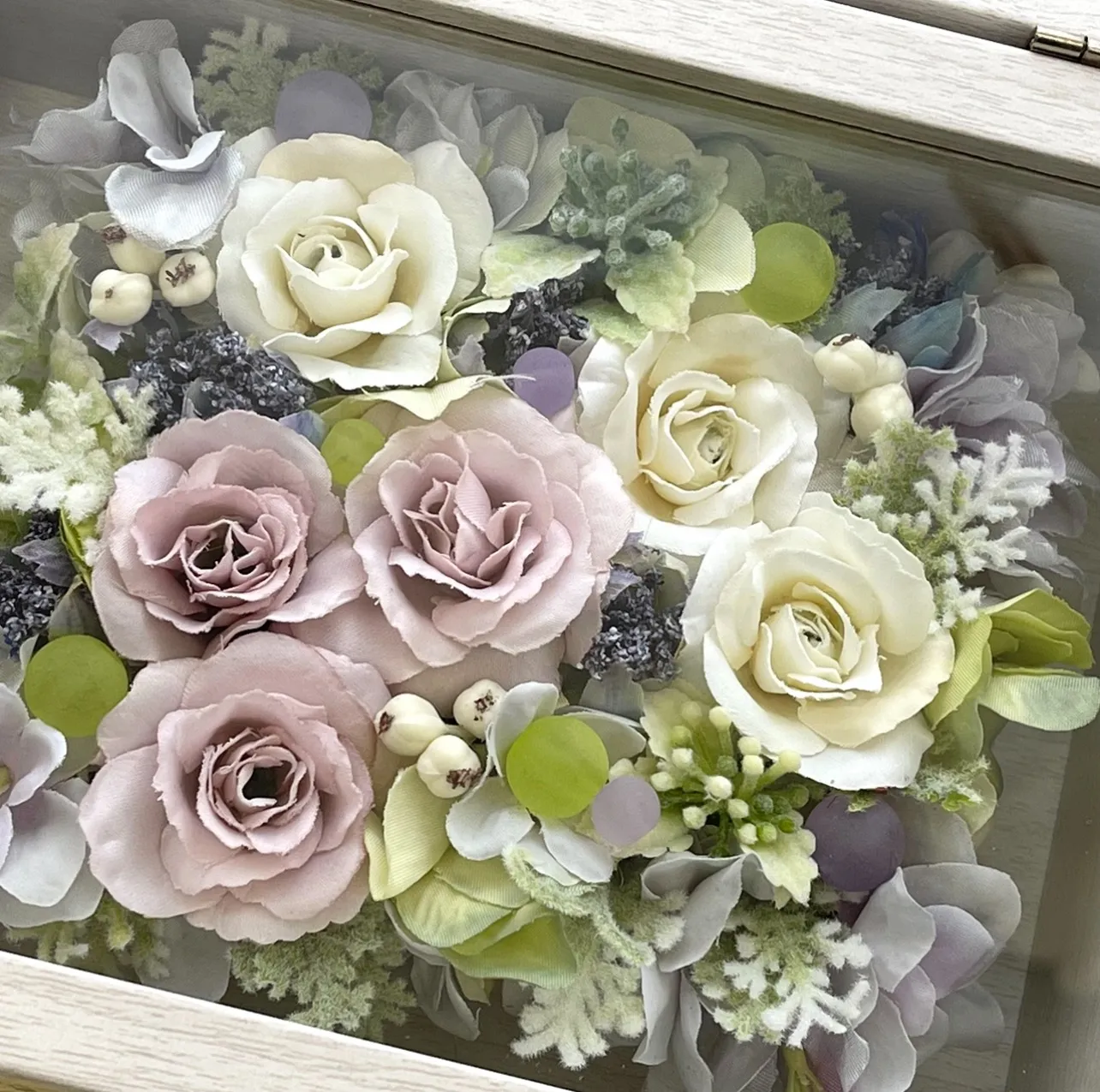 結婚する友人へ。フレームアレンジ