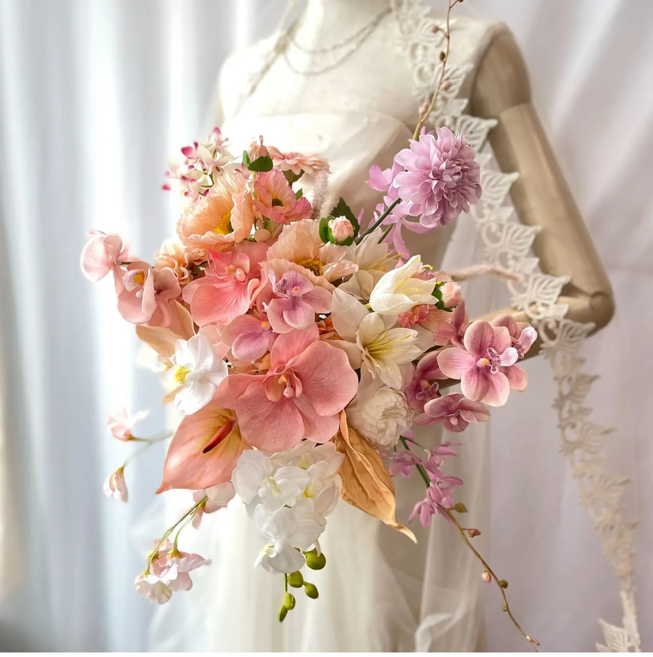 ブーケの店頭販売もしております。