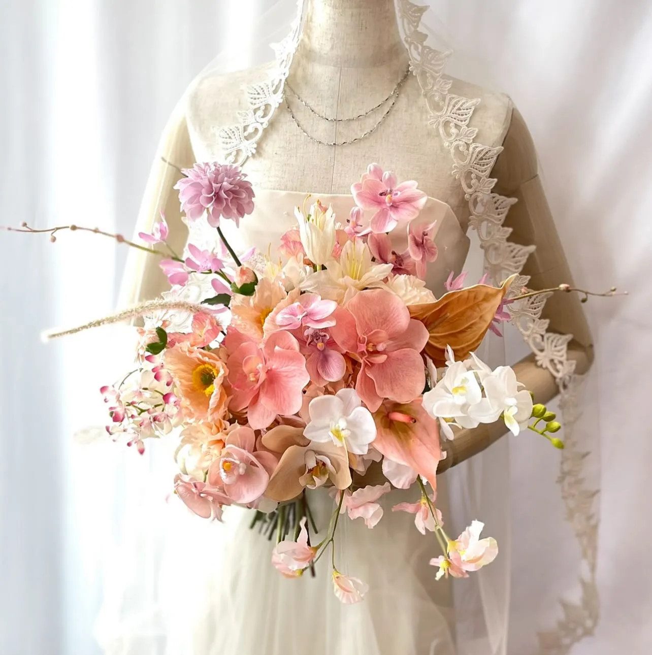 ブーケの店頭販売もしております。