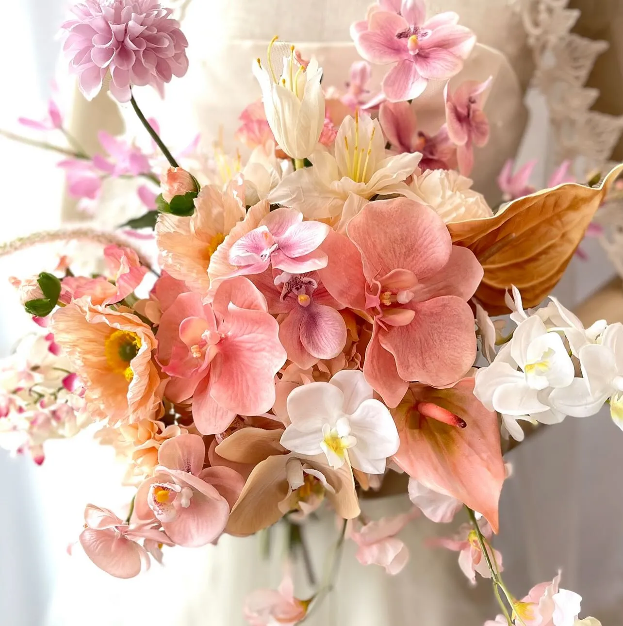 ブーケの店頭販売もしております。