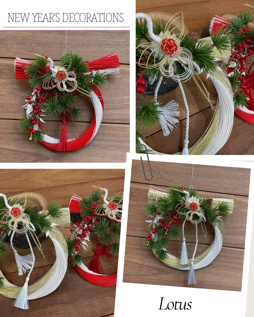 お正月飾りT様オーダーメイド