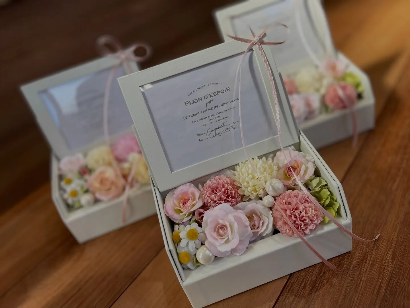 【New Arrival】　「記憶を閉じ込める、花の宝箱。